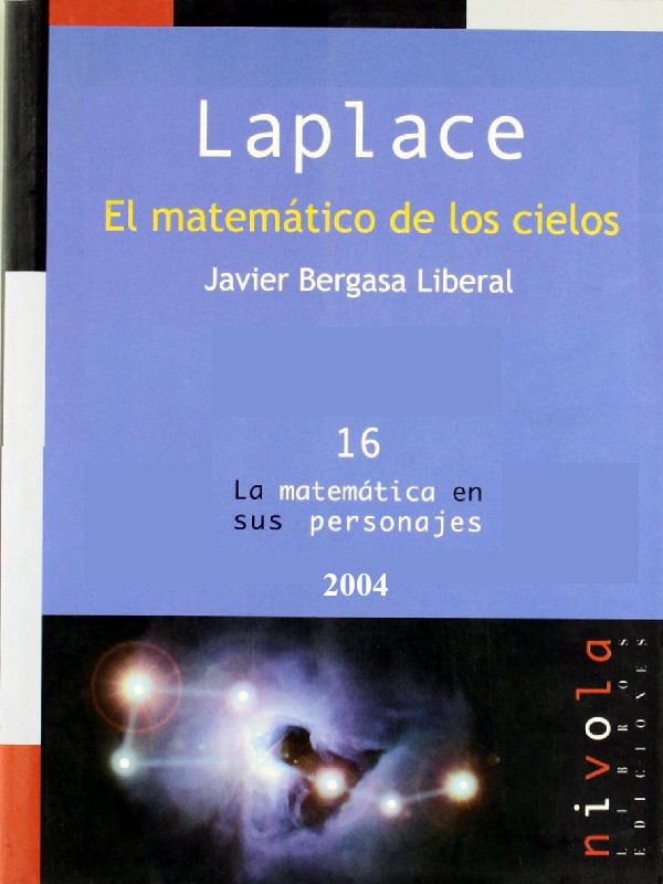Laplace, el matemático de los cielos - Javier Bergasa