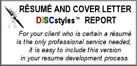 Resume and Cover Letter Report