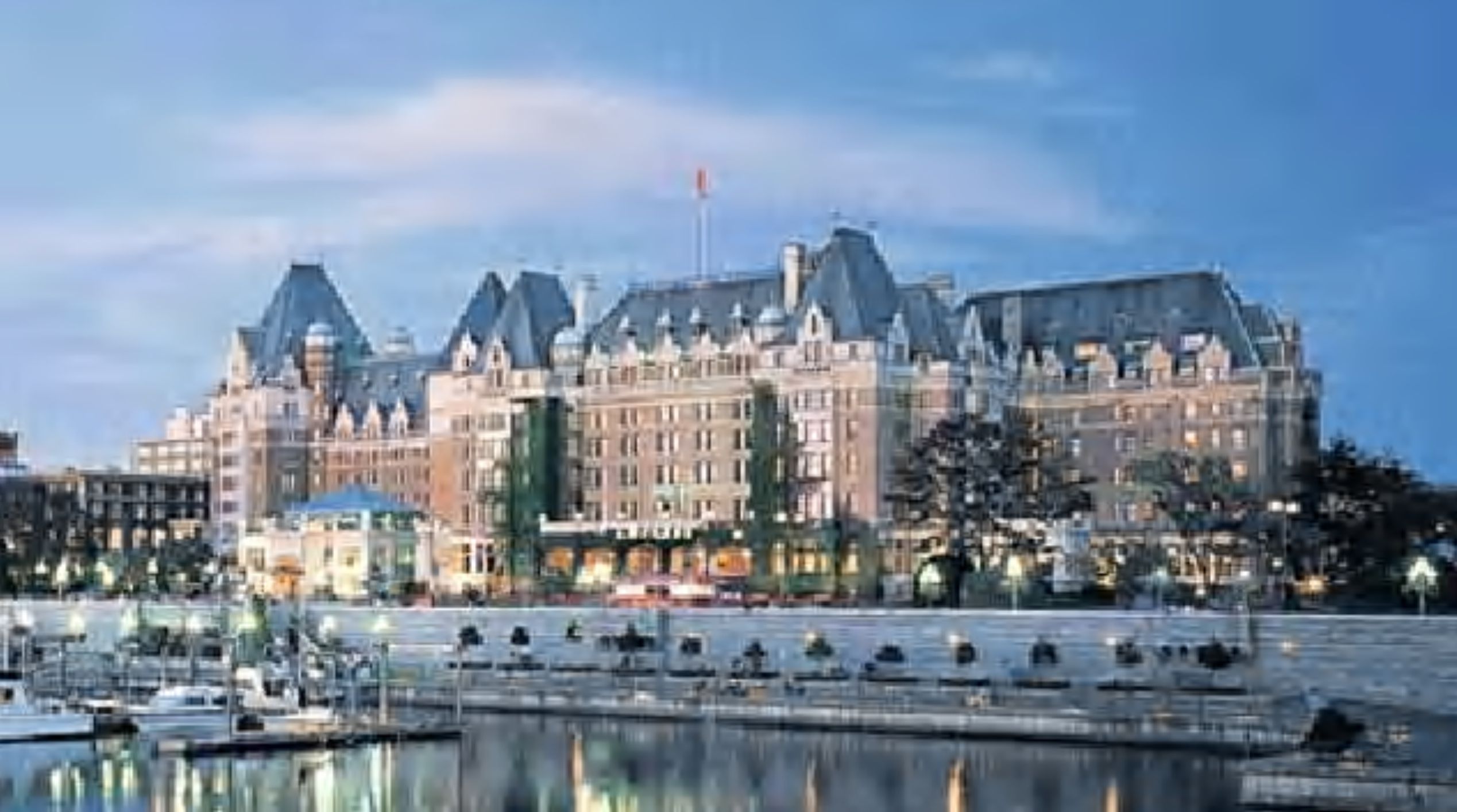 Victoria Canada Elegant Grand Hotel