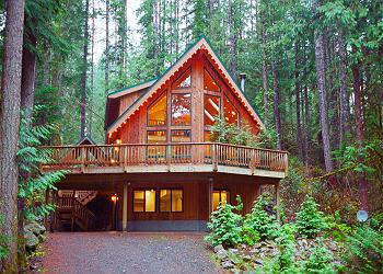 Bed and Breakfast cabins on Mt. Baker