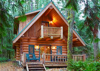 Bed and Breakfast cabins on Mt. Baker