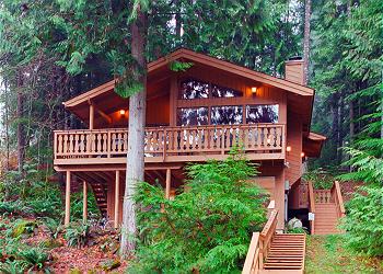 Bed and Breakfast cabins on Mt. Baker